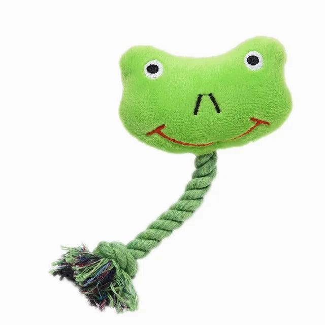 2023 Cute Squid Small Dog Toy Sound BB Plush Pet Puppy Rope Toys Pink Chew Squeak Toys For Cat  dog toys for small dogs  pet