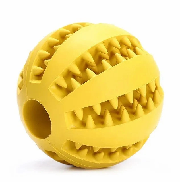5/7/11cm Pet Dog Toys Extra-tough Rubber Jump Toy Interactive Elasticity Ball Dog Chew Toys For Dog Tooth Cleaning Treat Ball