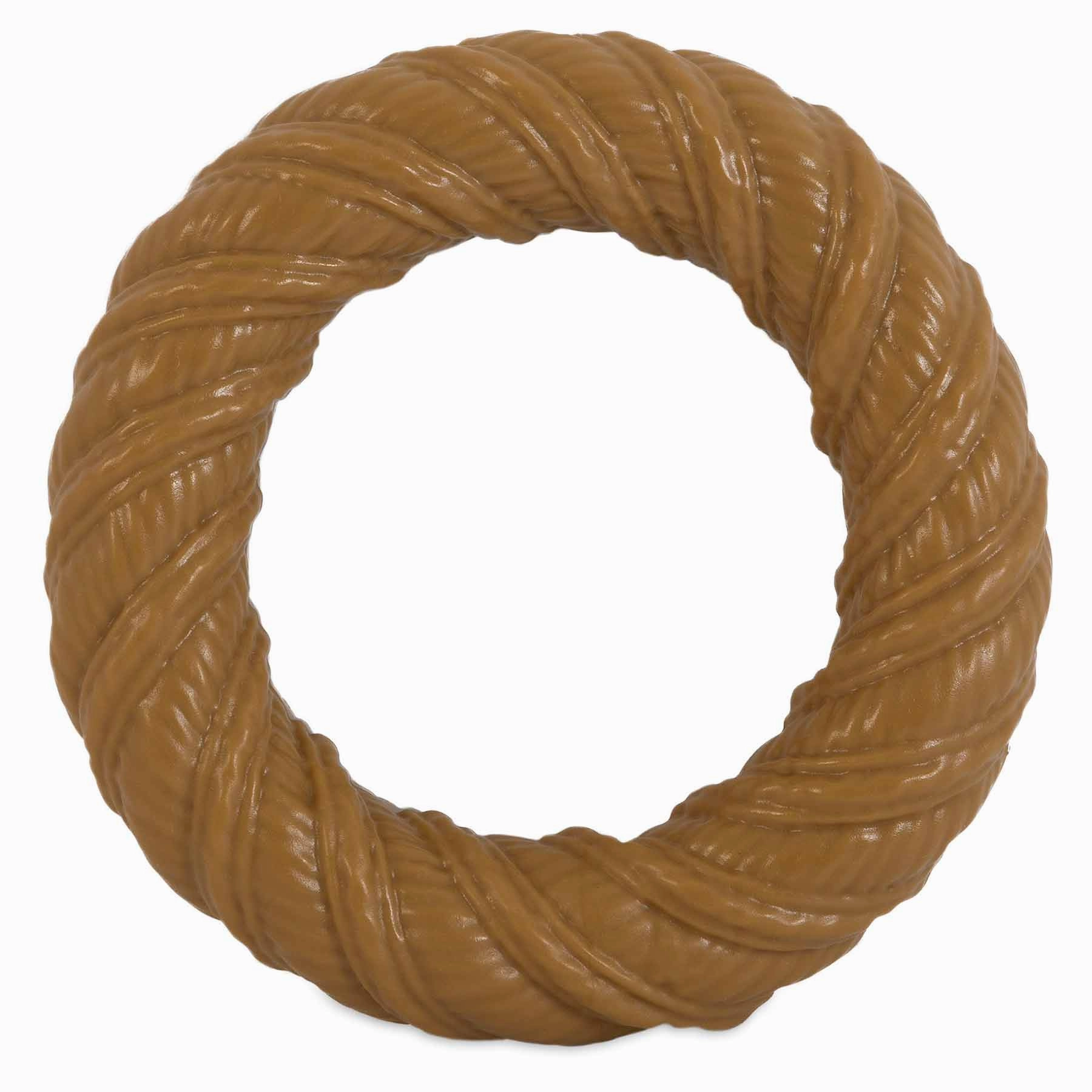BarkBone Natural Instinct Peanut Butter Infused Nylon Chew Ring