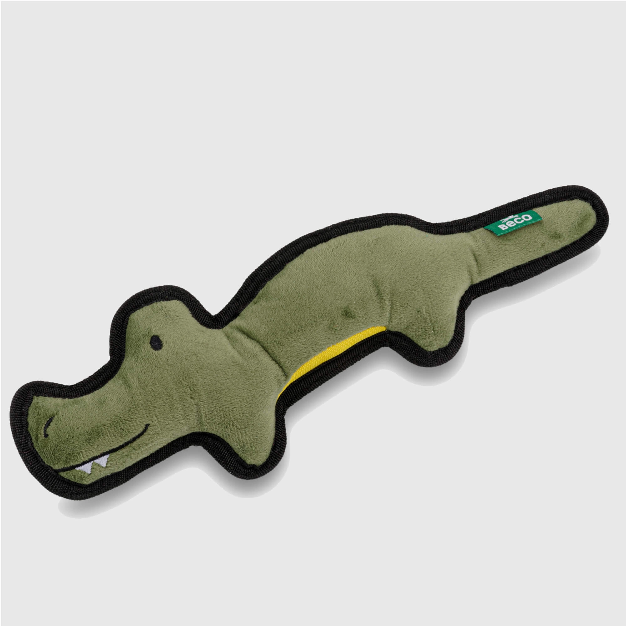 Beco Rough & Tough Recycled Dog Toy, Crocodile