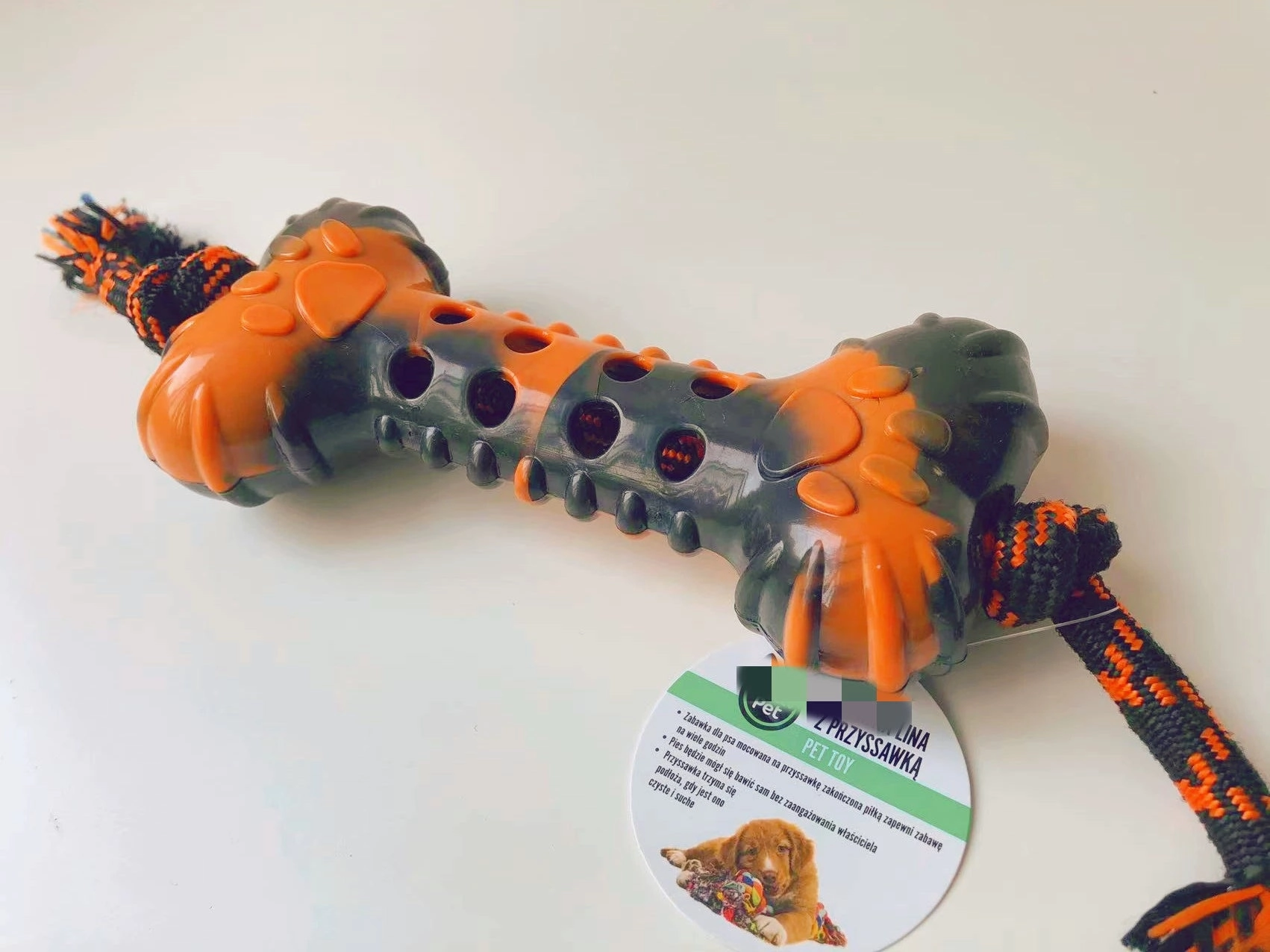 Export European and American Pet the Toy Dog Toy Multi-Color with Fragrant Soft Hard Plastic Rubber Molar Dog Bone Bite-Resistant Summer