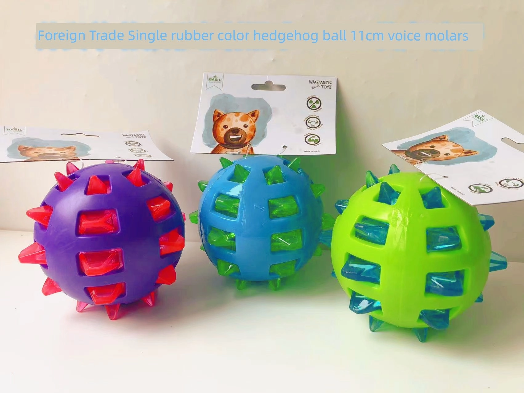 Export European and American Pet the Toy Dog Toy Multi-Color with Fragrant Soft Hard Plastic Rubber Molar Dog Bone Bite-Resistant Summer