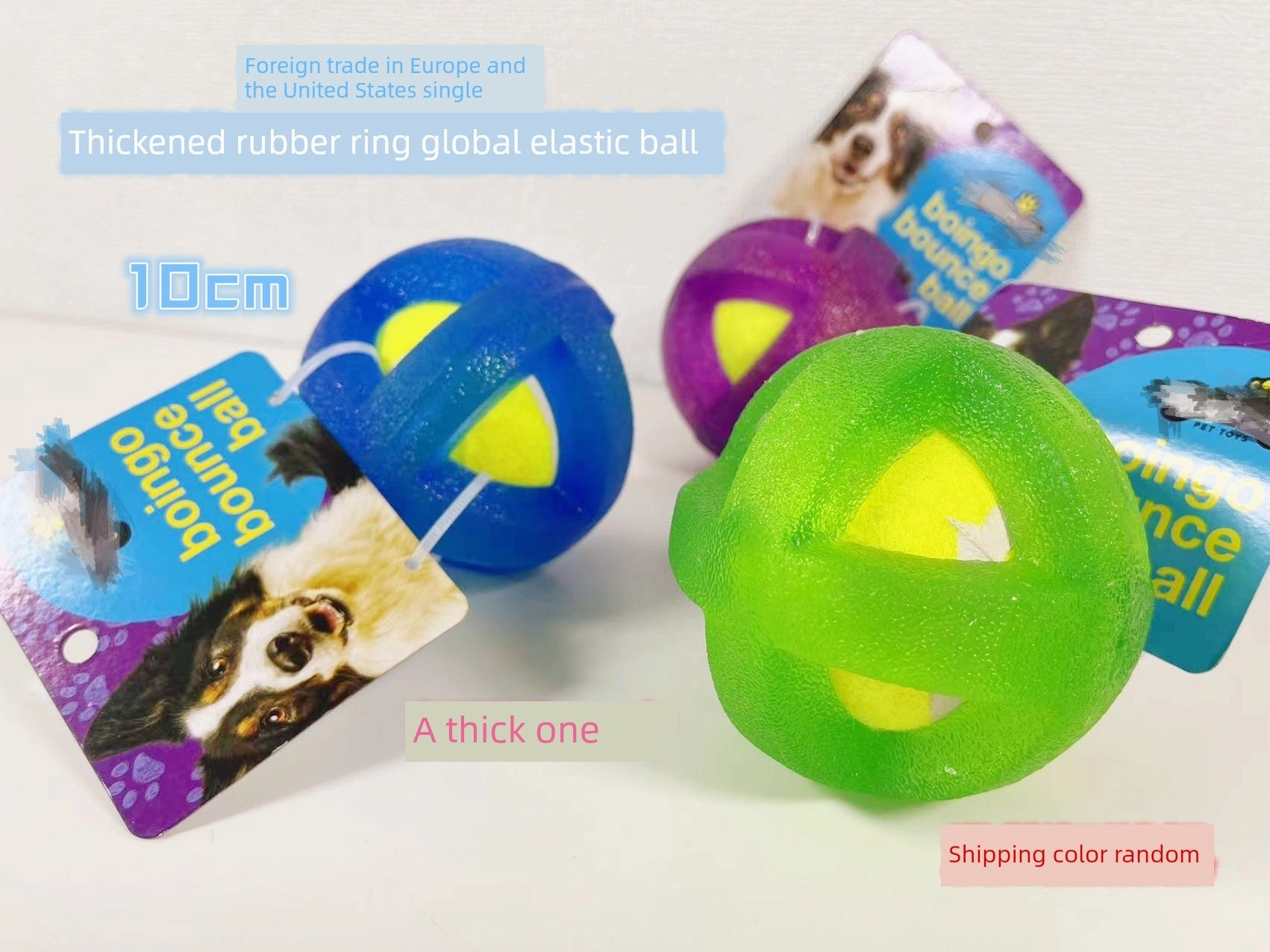 Export European and American Pet the Toy Dog Toy Multi-Color with Fragrant Soft Hard Plastic Rubber Molar Dog Bone Bite-Resistant Summer