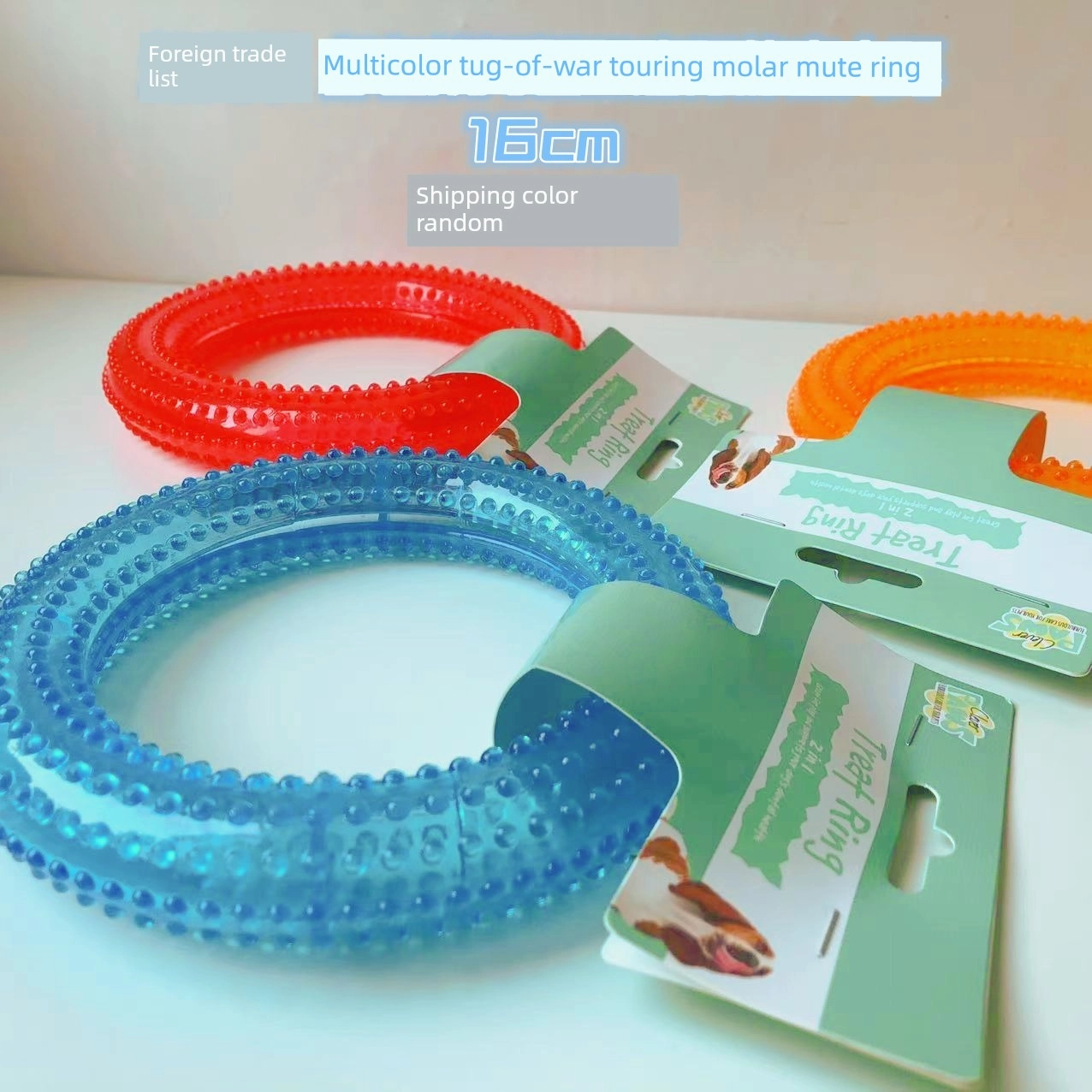 Export European and American Pet the Toy Dog Toy Multi-Color with Fragrant Soft Hard Plastic Rubber Molar Dog Bone Bite-Resistant Summer
