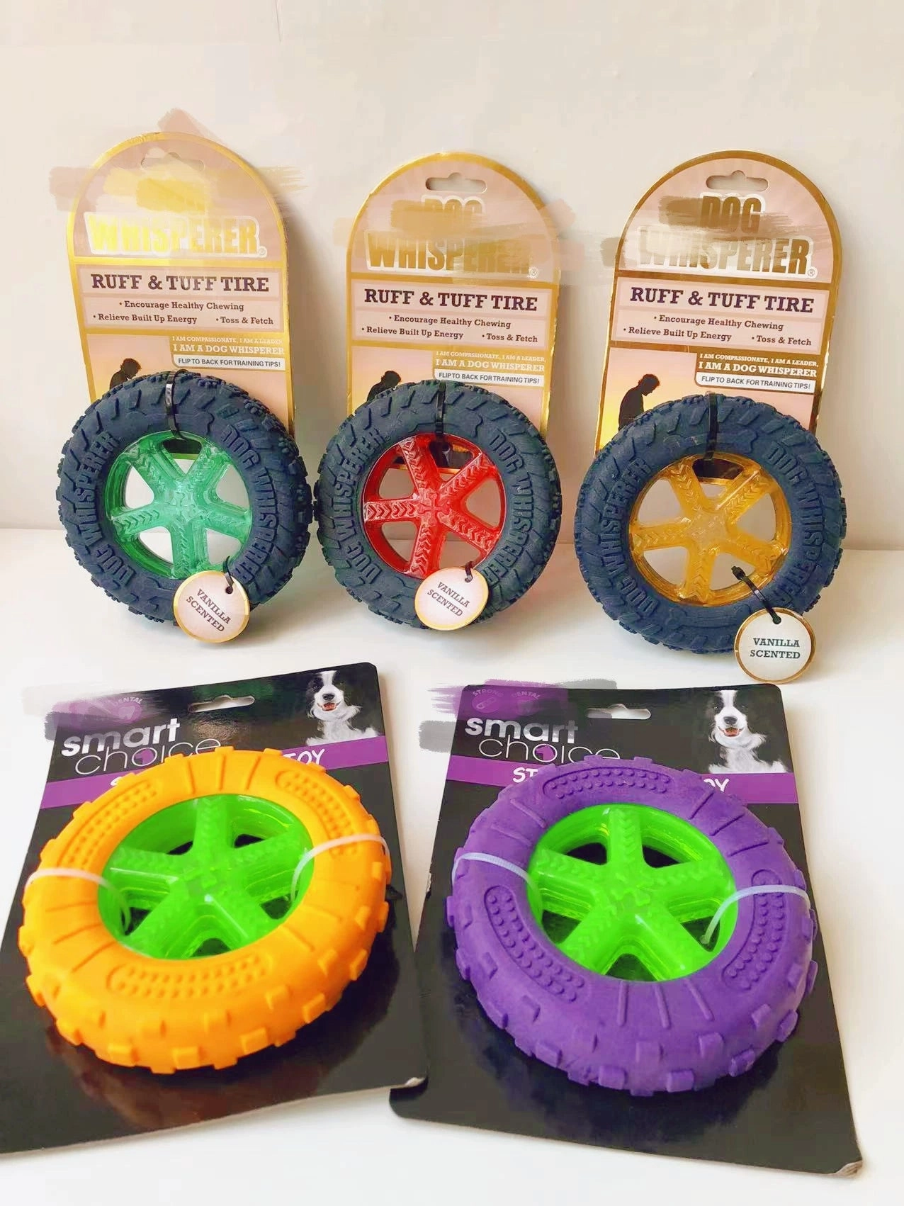 Export European and American Pet the Toy Dog Toy Multi-Color with Fragrant Soft Hard Plastic Rubber Molar Dog Bone Bite-Resistant Summer