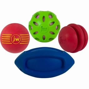 JW Squeak-ee Dog Toy Bundle