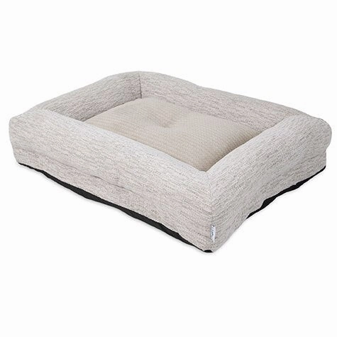 La-Z-Boy Salt & Pepper Rosie Lounger Dog Bed