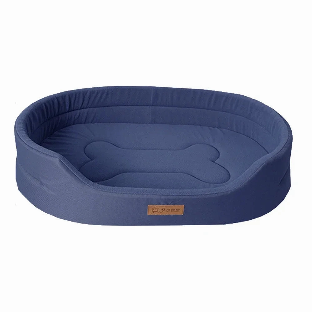 Medium Dog Bed Wear-resistant Dog Sofa Bed Oxford Cloth Waterproof and Anti-urine Dual-Purpose Inner Pad Washable Pet Cat House