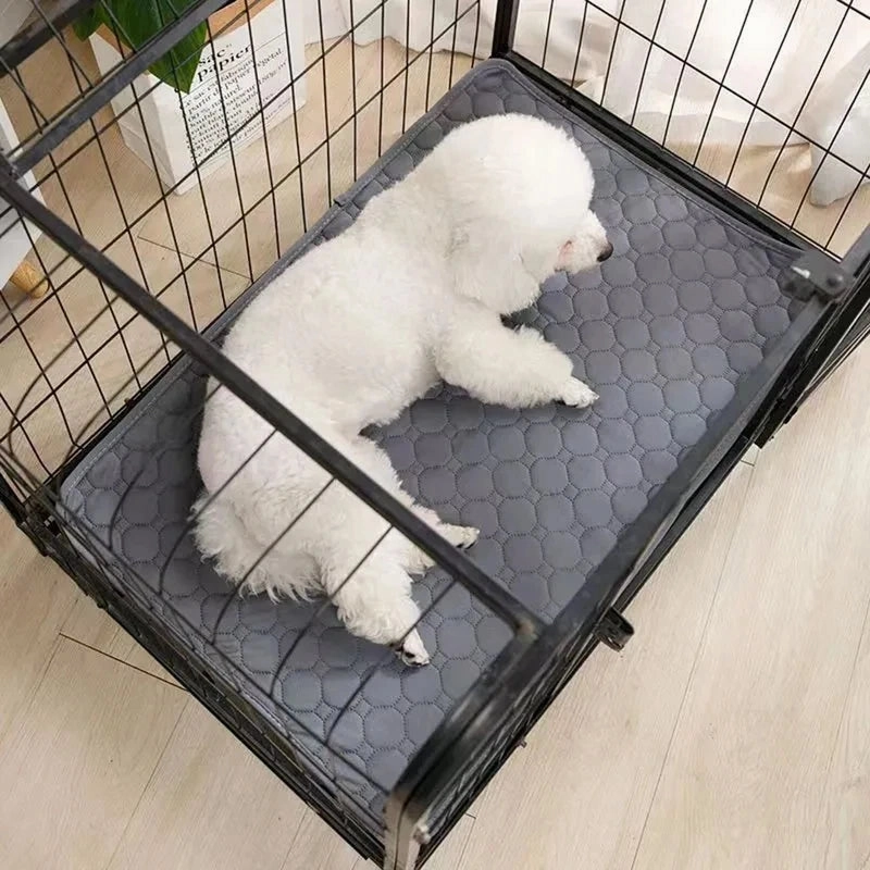 Pet Pee Pads Mat Washable Dog Urine Mat Reusable Car Seat Sofa Waterproof Absorbent Puppy Cat Training Diaper Mat Pet Supplies