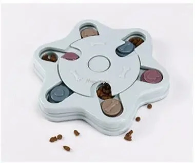 Pet Puzzle Toys Interactive Slow Feeder Food Dispenser Non-Slip Bowl For Dog Pressure-relieving Dog Training Supplies 2023 New