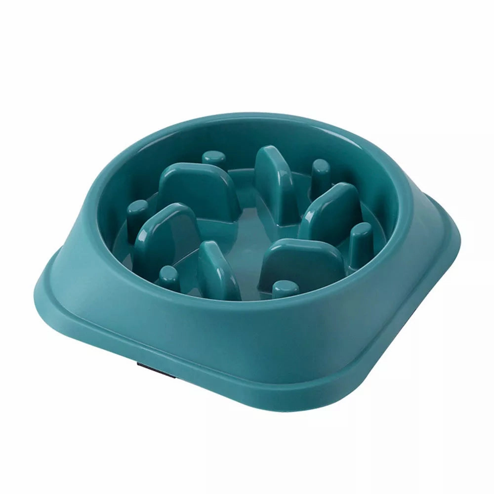 Pet Slow Food Bowl Small Dog Choke-proof Bowl Non-slip Slow Food Feeder Dog Rice Bowl Pet Supplies Available for Cats and Dogs