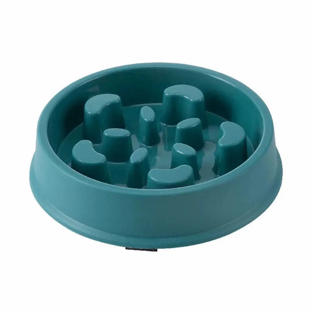 Pet Slow Food Bowl Small Dog Choke-proof Bowl Non-slip Slow Food Feeder Dog Rice Bowl Pet Supplies Available for Cats and Dogs