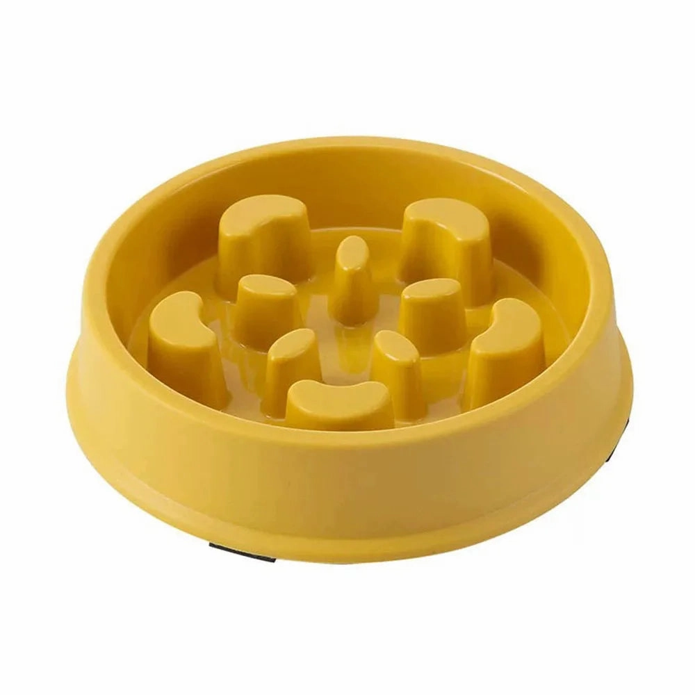 Pet Slow Food Bowl Small Dog Choke-proof Bowl Non-slip Slow Food Feeder Dog Rice Bowl Pet Supplies Available for Cats and Dogs