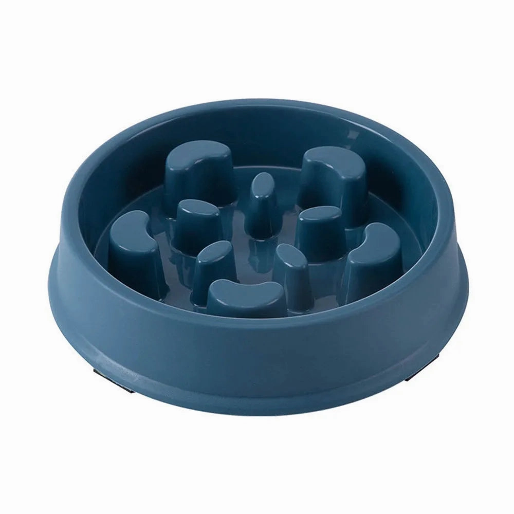 Pet Slow Food Bowl Small Dog Choke-proof Bowl Non-slip Slow Food Feeder Dog Rice Bowl Pet Supplies Available for Cats and Dogs