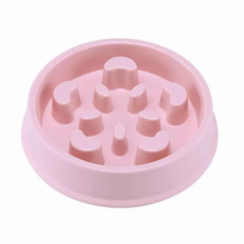 Pet Slow Food Bowl Small Dog Choke-proof Bowl Non-slip Slow Food Feeder Dog Rice Bowl Pet Supplies Available for Cats and Dogs