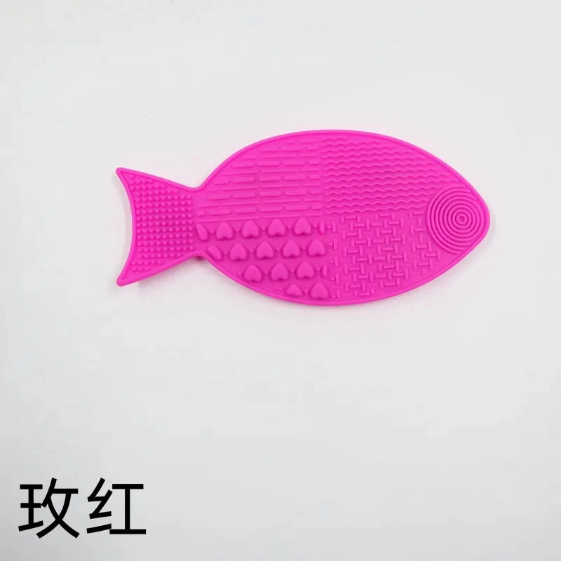 Pet Supplies Dog Cat Lick Pad Square Round Sucker Slow Food Pad Shower Distraction Pad Silicone Lick Pad Slow Food Tray