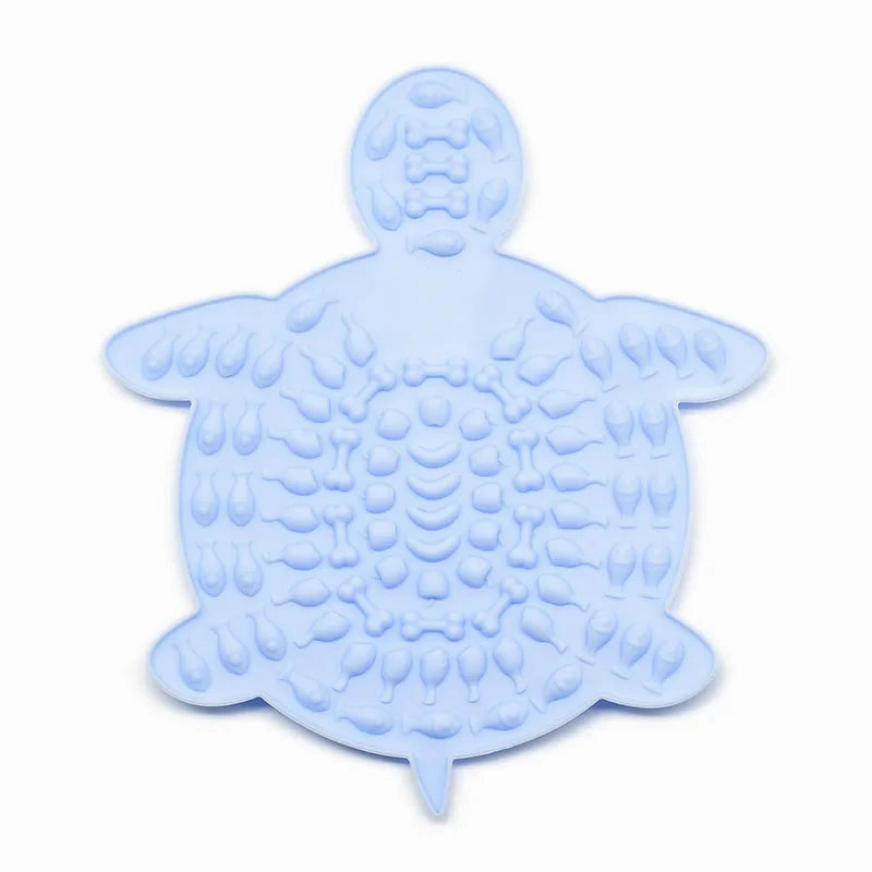 Pet Supplies Dog Cat Lick Pad Square Round Sucker Slow Food Pad Shower Distraction Pad Silicone Lick Pad Slow Food Tray