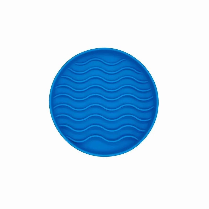Pet supplies Slow Food  Bowl Cat Anti-Knockover Anti-Slip Food Bowl Puppy Anti-choking Silicone Toy Food Plate