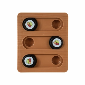 Quirky Kitty Sushi Bento Box Puzzle Cat Toy