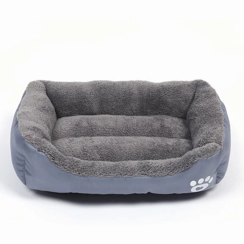 S-3XL Dogs Bed Cat Bed for Small Medium Large Dogs Big Basket Pet House Waterproof Bottom Soft Fleece Warm Cat Bed Sofa House