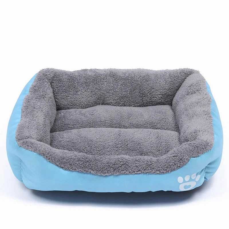 S-3XL Dogs Bed Cat Bed for Small Medium Large Dogs Big Basket Pet House Waterproof Bottom Soft Fleece Warm Cat Bed Sofa House