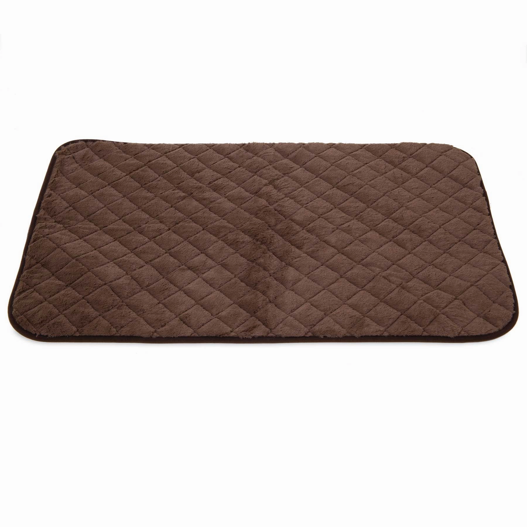 SnooZZy Brown Quilted Kennel Mat