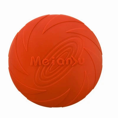 Soft Pet Flying Discs Dog Toys Silicone Flying Disc Interactive Dog Game Resistant Chew Toy Puppy Training Products Pet Supplies