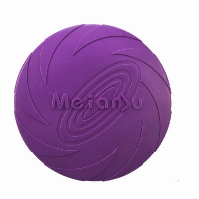 Soft Pet Flying Discs Dog Toys Silicone Flying Disc Interactive Dog Game Resistant Chew Toy Puppy Training Products Pet Supplies