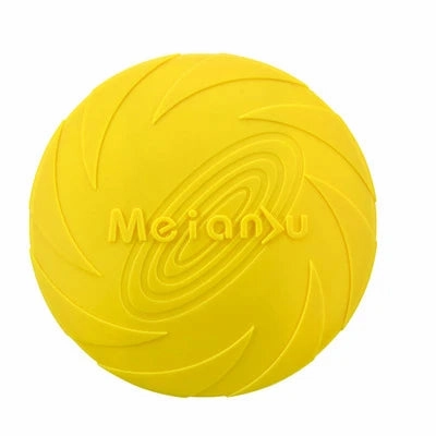 Soft Pet Flying Discs Dog Toys Silicone Flying Disc Interactive Dog Game Resistant Chew Toy Puppy Training Products Pet Supplies
