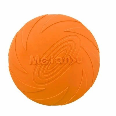 Soft Pet Flying Discs Dog Toys Silicone Flying Disc Interactive Dog Game Resistant Chew Toy Puppy Training Products Pet Supplies