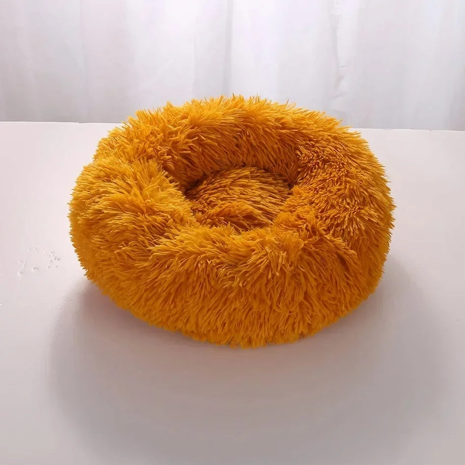 Super Soft Dog Bed Plush Cat Mat Dog Beds For Large Dogs Bed Labradors House Round Cushion Pet Product Accessories