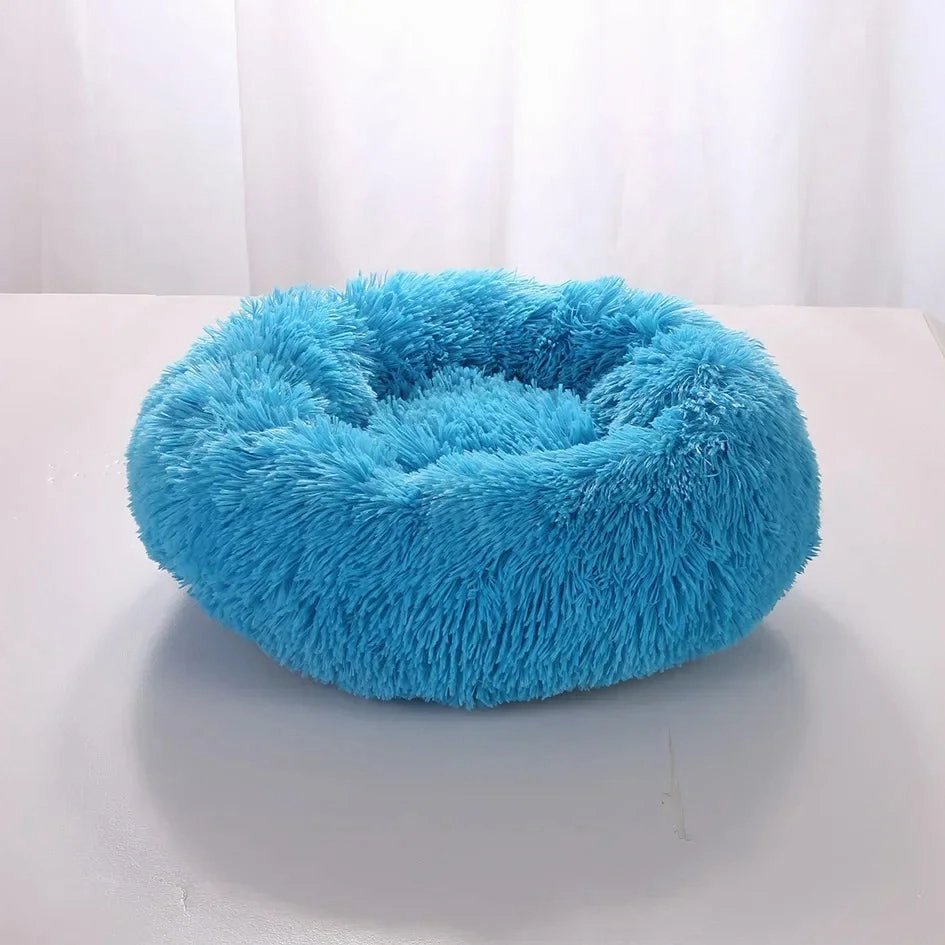Super Soft Dog Bed Plush Cat Mat Dog Beds For Large Dogs Bed Labradors House Round Cushion Pet Product Accessories