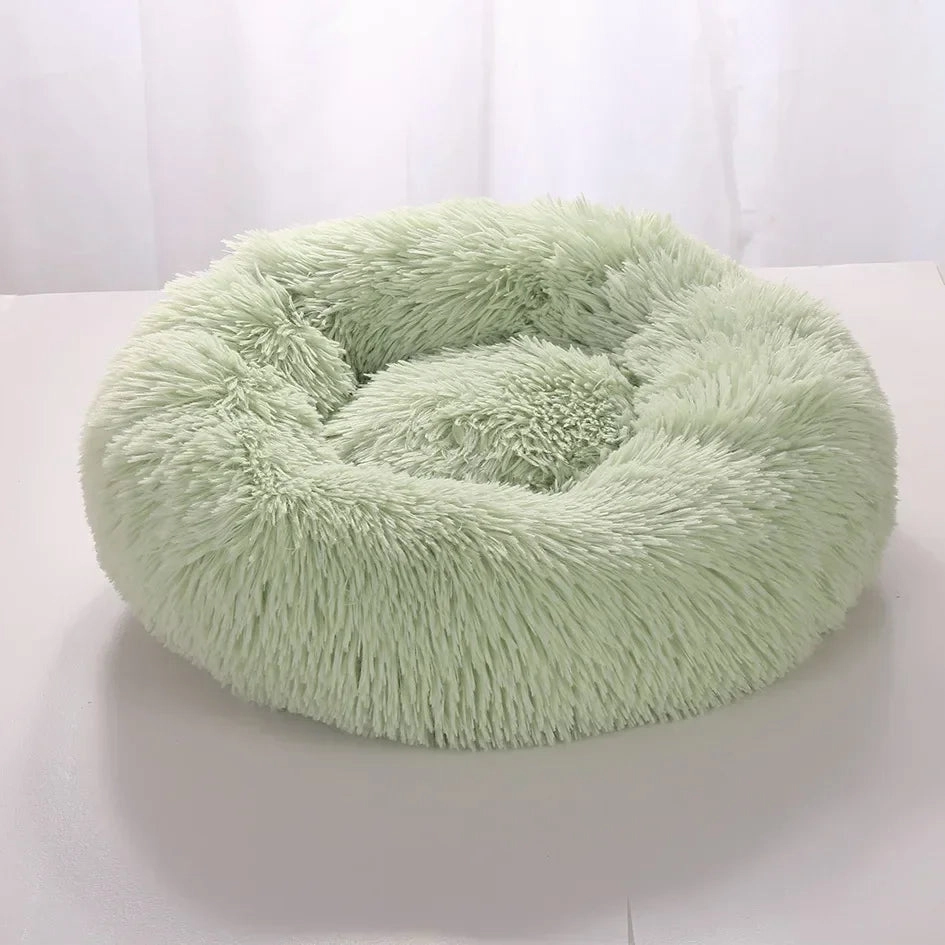 Super Soft Dog Bed Plush Cat Mat Dog Beds For Large Dogs Bed Labradors House Round Cushion Pet Product Accessories
