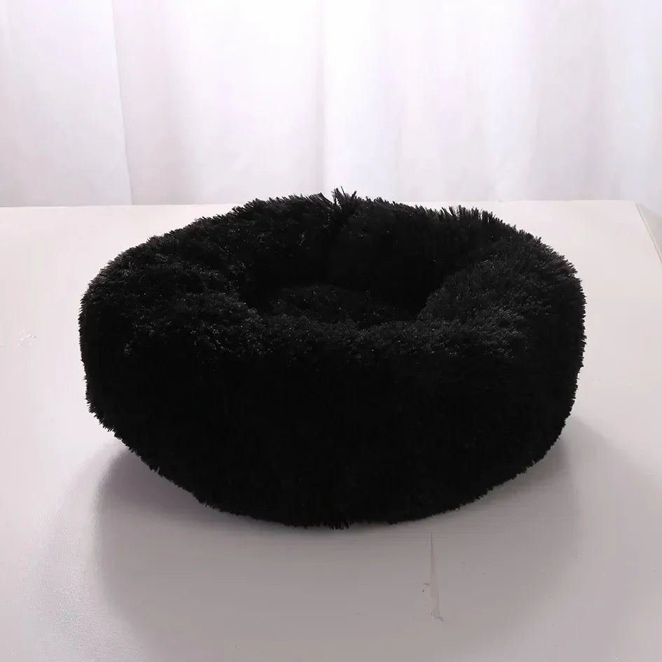 Super Soft Dog Bed Plush Cat Mat Dog Beds For Large Dogs Bed Labradors House Round Cushion Pet Product Accessories