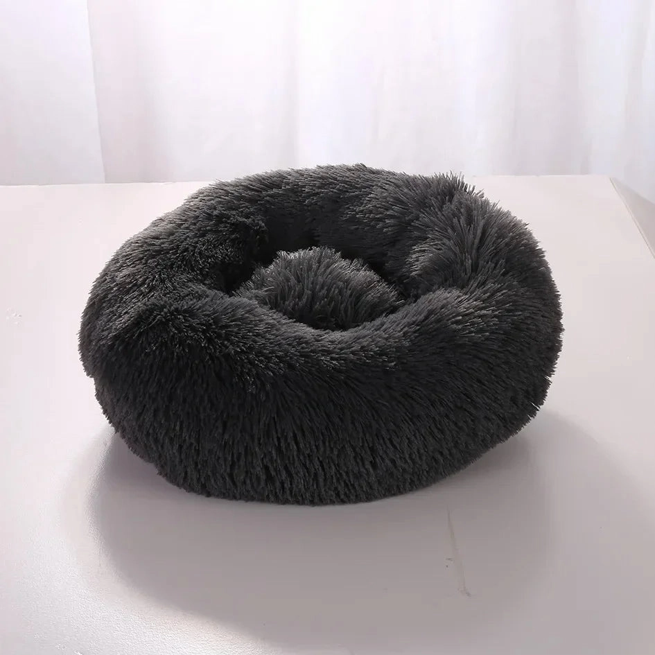 Super Soft Dog Bed Plush Cat Mat Dog Beds For Large Dogs Bed Labradors House Round Cushion Pet Product Accessories