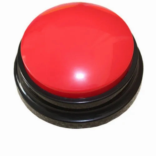 Voice Recording Button Dog Buttons for Communication Pet Training Buzzer 30 Second Record Playback Funny Gift for Study Office