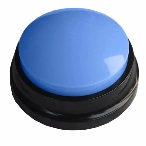 Voice Recording Button Dog Buttons for Communication Pet Training Buzzer 30 Second Record Playback Funny Gift for Study Office